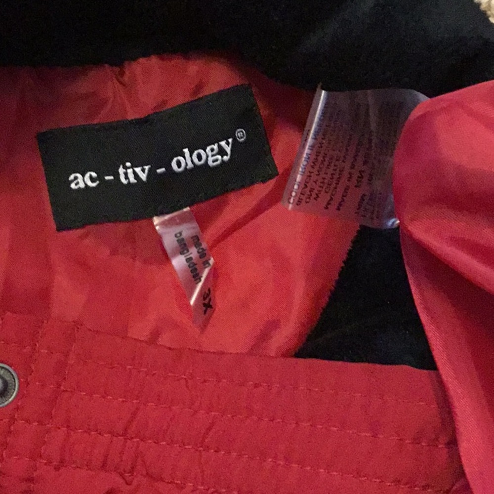 Red Quilted Vest - Picture 5 of 5
